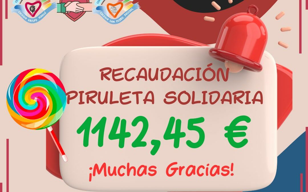 Recaudación «Piruleta Solidaria»