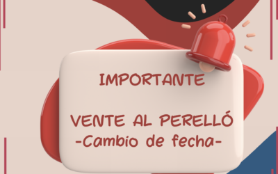 Cambio de fecha «Vente al Perelló»